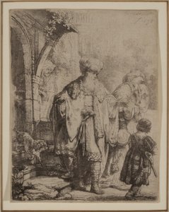 Abraham vertreibt Hagar und Ismael