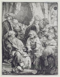 Joseph erzählt seine Träume von Rembrandt van Rijn