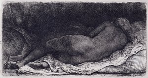 Negerin liegend