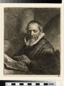 Porträt von Jan Cornelis Sylvius, Prediger von Rembrandt van Rijn