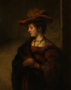 Porträt von Saskia van Uylenburgh