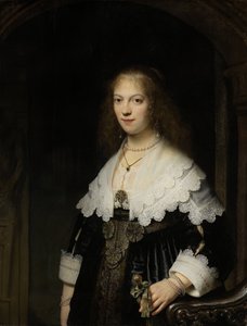 Porträt einer Frau, möglicherweise Maria Trip