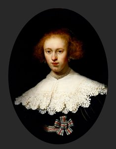 Porträt einer jungen Frau von Rembrandt van Rijn