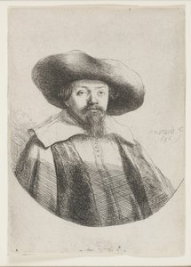 Samuel Manasseh Ben Israel, jüdischer Autor von Rembrandt van Rijn