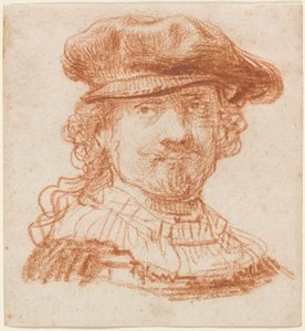 Selbstporträt, ca. 1637 von Rembrandt van Rijn