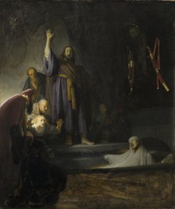 Die Auferweckung des Lazarus, ca. 1630-32 von Rembrandt van Rijn