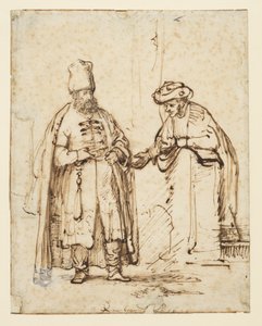 Zwei Männer im Gespräch, 1641