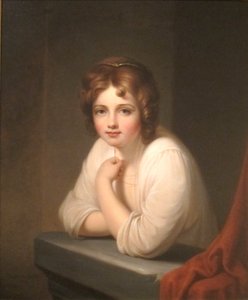 Mädchen am Fenster (Rosalba Peale)