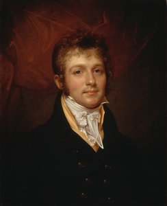 Porträt von Edward Shippen Burd aus Philadelphia, ca. 1806-1808 von Rembrandt Peale