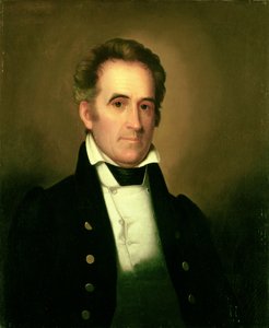 Porträt von Richard Mentor Johnson von Rembrandt Peale