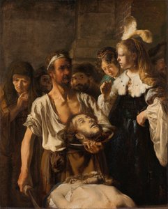Salome empfängt das Haupt Johannes des Täufers