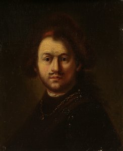 Porträt von Rembrandt Harmensz. van Rijn