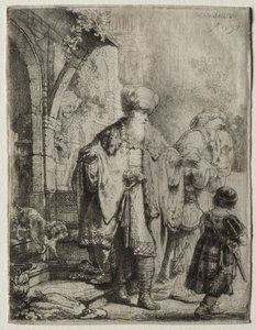 Abraham vertreibt Hagar und Ismael