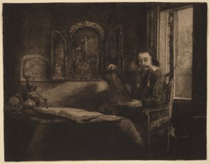 Abraham Francen von Rembrandt van Rijn