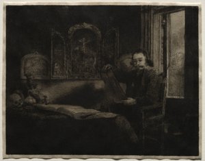 Abraham Francen, Apotheker, ca. 1657 von Rembrandt van Rijn