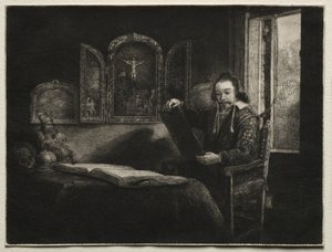 Abraham Francen, Apotheker, ca. 1657 von Rembrandt van Rijn