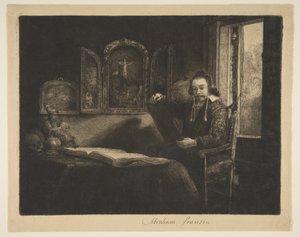 Abraham Francen, Apotheker von Rembrandt van Rijn