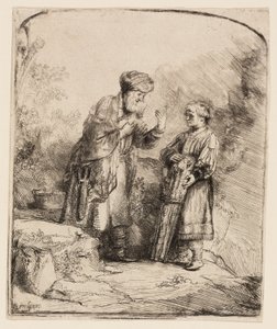 Abraham und Isaak von Rembrandt van Rijn