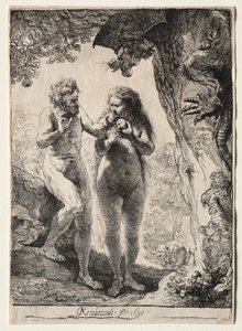 Adam und Eva, 1638 von Rembrandt van Rijn