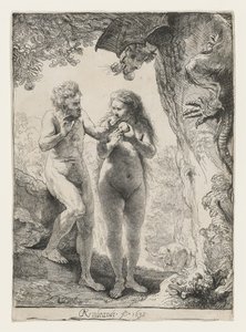 Adam und Eva, 1638