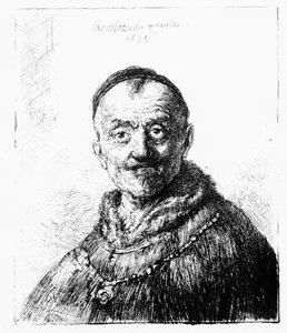 Ein orientalischer Kopf, 1635 von Rembrandt van Rijn
