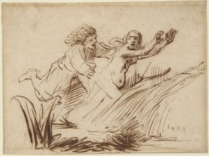 Apollo und Daphne von Rembrandt van Rijn