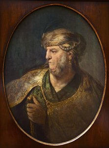 Büste eines Mannes in orientalischer Kleidung, 1633 von Rembrandt van Rijn