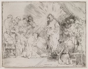 Christus erscheint den Aposteln von Rembrandt van Rijn