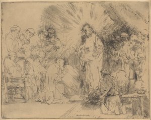 Christus erscheint den Aposteln von Rembrandt van Rijn
