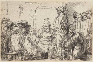 Christus im Streit mit den Gelehrten von Rembrandt van Rijn