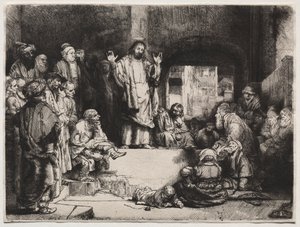 Christus predigt (