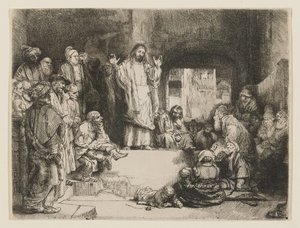 Christus predigt