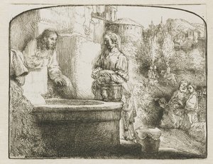 Christus und die Frau von Samaria