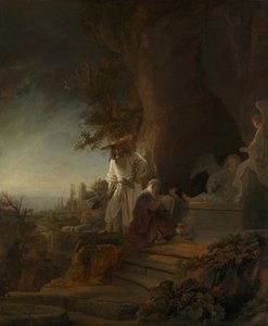 Christus erscheint Maria Magdalena Noli me tangere, 1638 von Rembrandt van Rijn