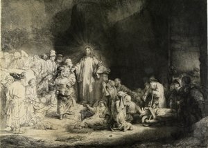 Christus heilt die Kranken: der 