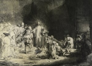 Christus heilt die Kranken: der 