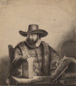 Cornelis Claesz Anslo, 1641 von Rembrandt van Rijn