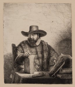 Cornelis Claesz. Anslo, Prediger von Rembrandt van Rijn