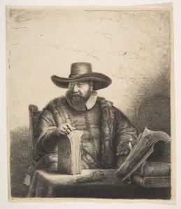 Cornelis Claesz Anslo, Prediger von Rembrandt van Rijn