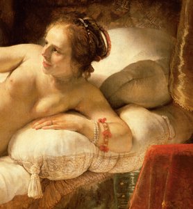 Danae (Detail) von Rembrandt van Rijn