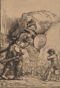 David und Goliath, 1655