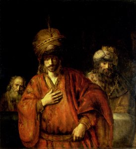 David und Uria von Rembrandt van Rijn
