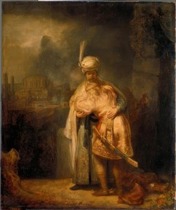 David nimmt Abschied von Jonathan von Rembrandt van Rijn