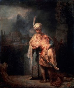 Davids Abschied von Jonathan, 1642 von Rembrandt van Rijn