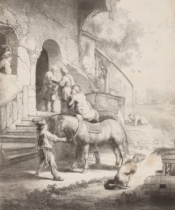 Der barmherzige Samariter von Rembrandt van Rijn