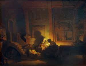 Die Heilige Familie von Rembrandt van Rijn
