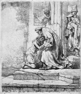 Die Heimkehr des verlorenen Sohnes von Rembrandt van Rijn