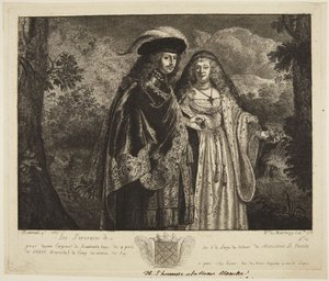 Der Mann mit der weißen Feder von Rembrandt van Rijn