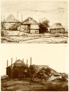 Niederländische Scheunen von Rembrandt van Rijn