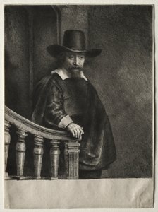 Ephraim Bonus, jüdischer Arzt, 1647 von Rembrandt van Rijn